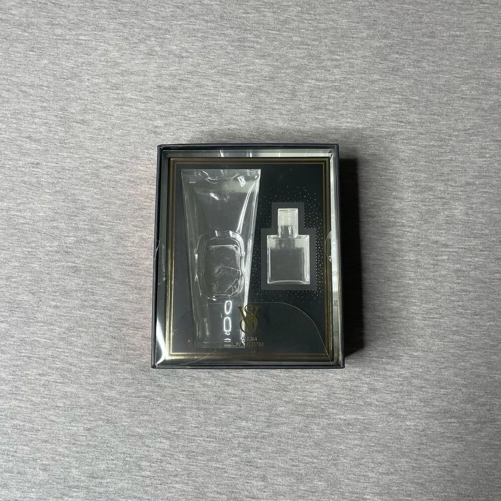 Victoria’s Secret Men’s Platinum Empty Decorative Gift Box